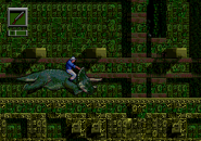 Riding a Triceratops through Hidden Ruins