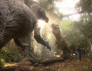 Spinosaurus vs. T. rex Scene, Jurassic Park Wiki