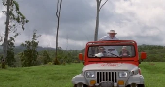 jurassic park battery jeep