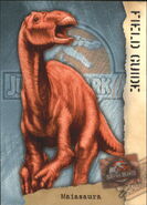 2001 Jurassic Park III 3-D 67 Maiasaura front