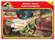 The Die-Cast Dilophosaurus Collector Card