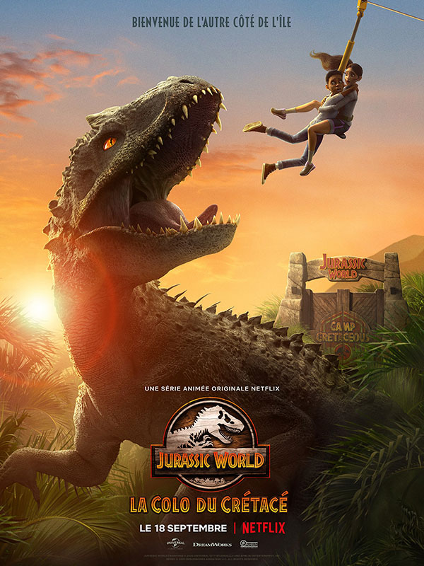 Jurassic World : La Colo du Crétacé explore le premier film façon