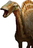 Transparent Ouranosaurus render