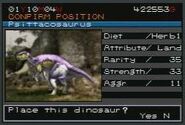 Psittacosaurus from Jurassic Park III: Park Builder