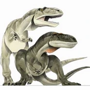 Мегалозавр в Jurassic Park Institute