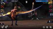 Fully maxed Coloborhynchus vs Level 3 Therizinosaurus