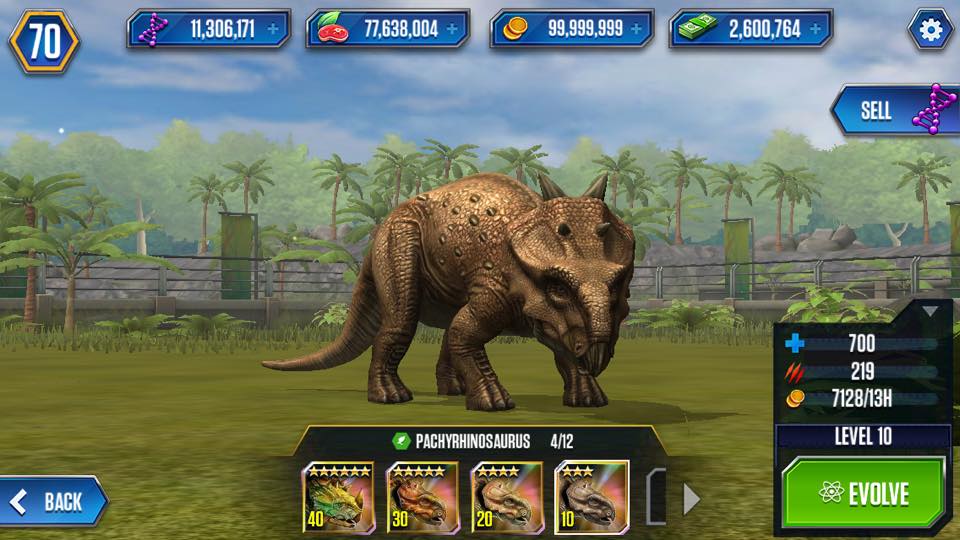 Jurassic World The Game  Pterodactyl + Amargassaurus Level