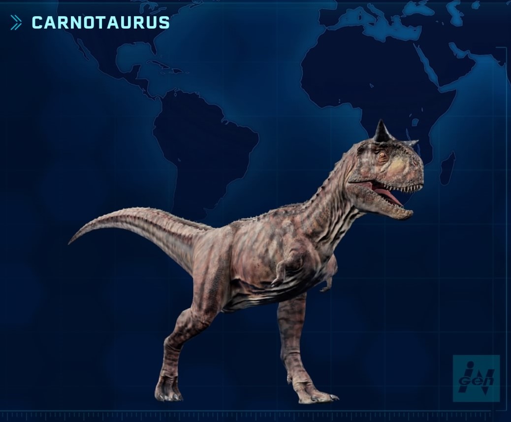 jurassic world evolution carnotaurus