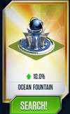 Ocean Fountain Card