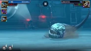 Level 15 Dunkleosteus getting K.O'd