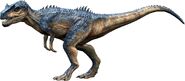 Jurassic world battle at big rock allosaurus by kaijusaurs dcfjvvq-pre