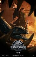 Jurassic World Fallen Kingdom Poster Dolby