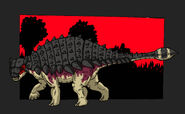 Ankylosaurus Fanart by Hellraptor