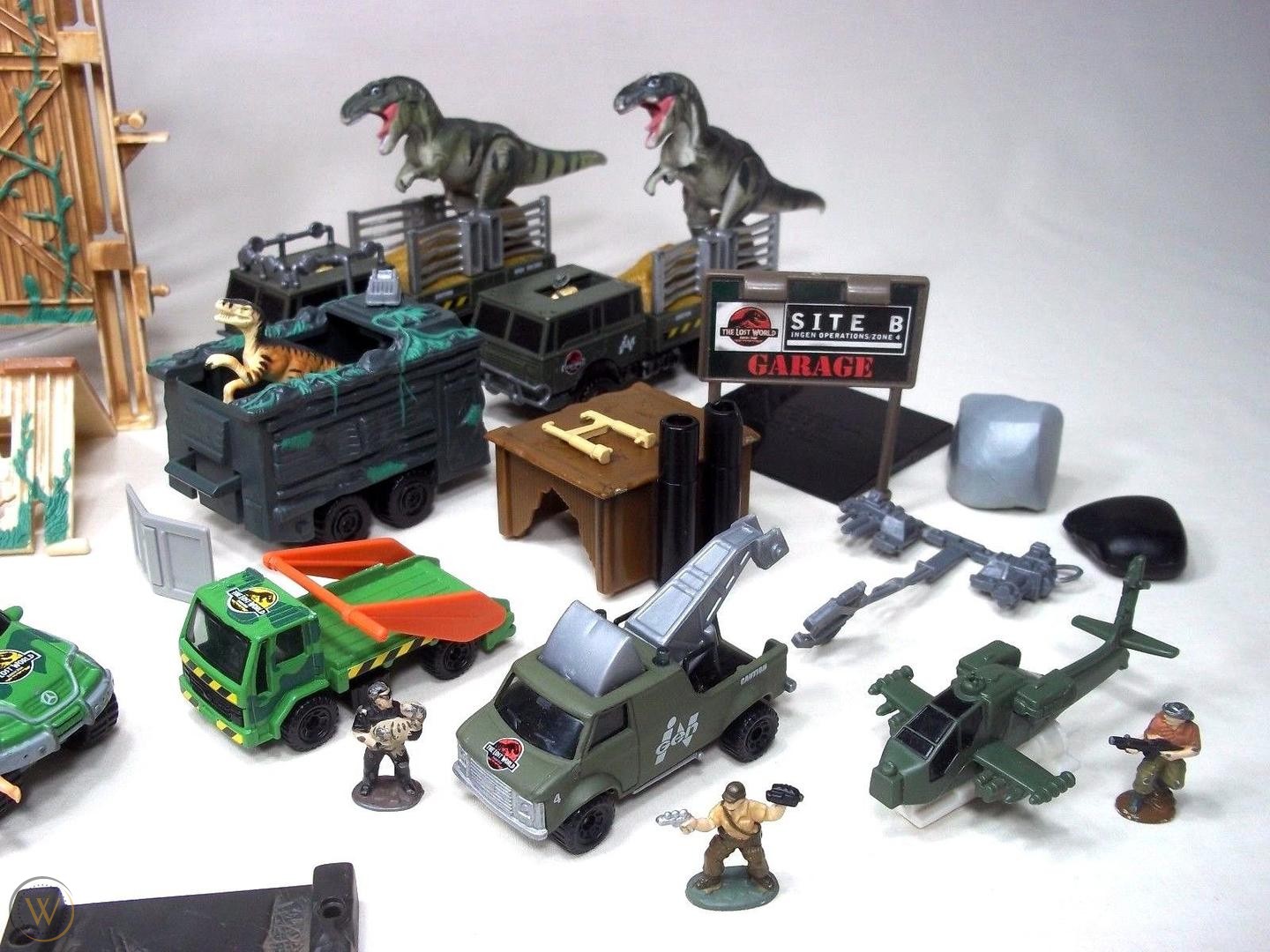 matchbox jurassic world playset