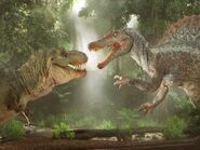 Spinosaurus vs. T-Rex