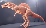 Prototype of the JPIII Animatronic Spino toy