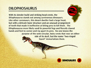 Dilophosaur encyclopedia