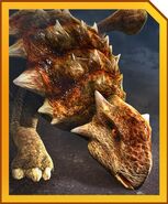 Ankylosaurus card