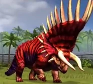 Fully maxed Nasutoceratops