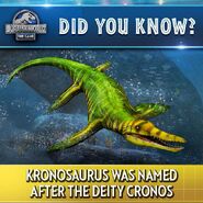 Kronosaurus Fact JWTG