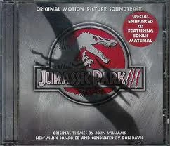 Front cover of Jurassic Park III CD Soundtrack