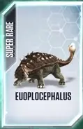 Ancienne carte de l'Euoplocephalus