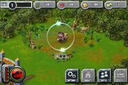 Baby Level 1 Triceratops in Jurassic Park: Builder.