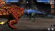 Leve 40 T. rex vs Level 35 Yutyrannus