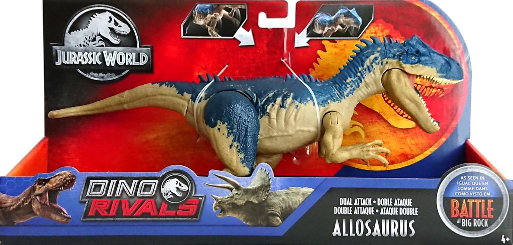 Jurassic world dual sales attack allosaurus