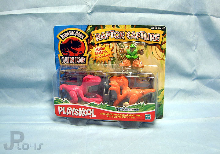 Jurassic Park Junior Raptor Capture Toy - Hasbro - - Playset