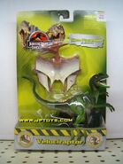 jurassic park dinosaurs electronic raptor with micro pteranodon