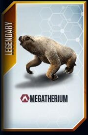 Megatherium card