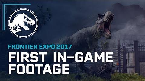 First In-Game Footage - Jurassic World Evolution