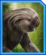 Jurassic World: Alive Megalonyx Card