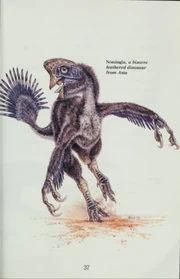 Nomingia in Dinosaurs Alive! book