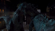 T. rex bitting I. rex