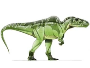 Becklespinax from the Jurassic Park Institute