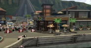 LEGO Jurassic World version, simply called "Juice Bar"