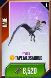 Tapejalosaurus Card