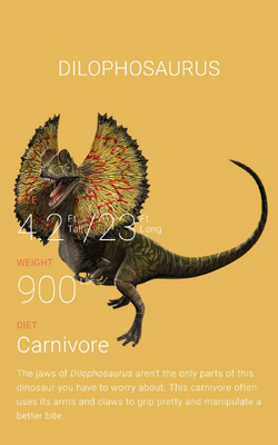 Dilophosaurus, Jurassic Park Wiki