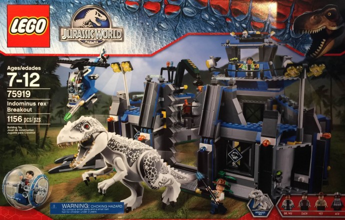 LEGO 75919 Indominus rex Breakout Jurassic Park Wiki Fandom