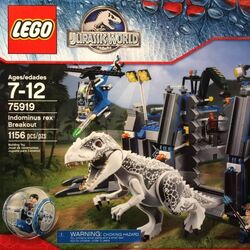 Jurassic world indominus lego on sale