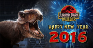 Jurassic Park Builder Happy New Year 2016