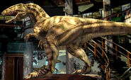 Carcharodontosaurus from Warpath: Jurassic Park.