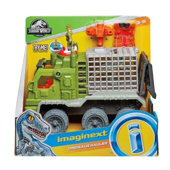 imaginext dinosaur hauler gift set