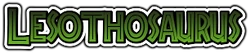 Lesothosaurus name
