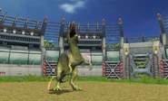 Indominus rex camouflaging during special attack