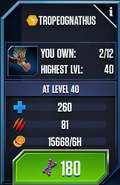 Tropeognathus Max Stats