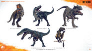 Baryonyx renders for Jurassic World: Dominion