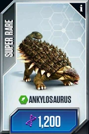 Ankylosaurus card
